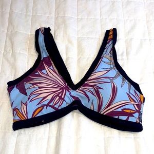 Maaji v neck swim top